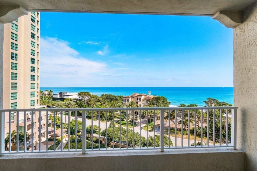AMAZING VIEWS OF OCEAN, INTRACOASTAL & LUSH GREENSCAPE! THIS - Beach Condo for sale in Highland Beach, Florida on Beachhouse.com