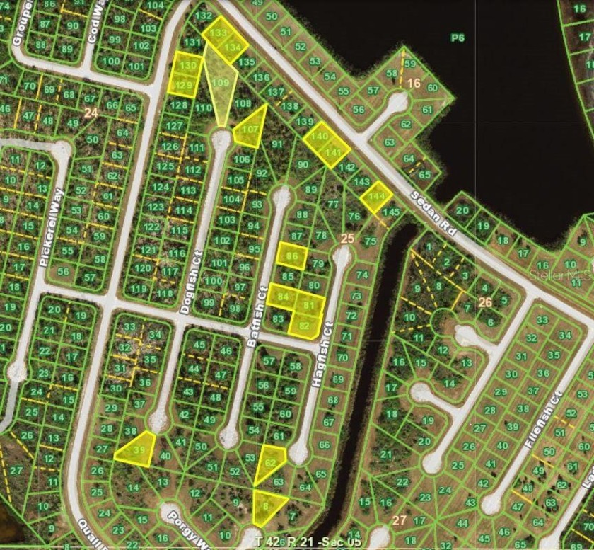 Great package of 17 building lots located in the deed restricted - Beach Lot for sale in Placida, Florida on Beachhouse.com