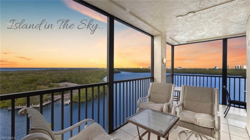 ISLAND IN THE SKY!! END, CORNER UNIT!! BREATHTAKING, WOW!!!! BAY - Beach Home for sale in Naples, Florida on Beachhouse.com