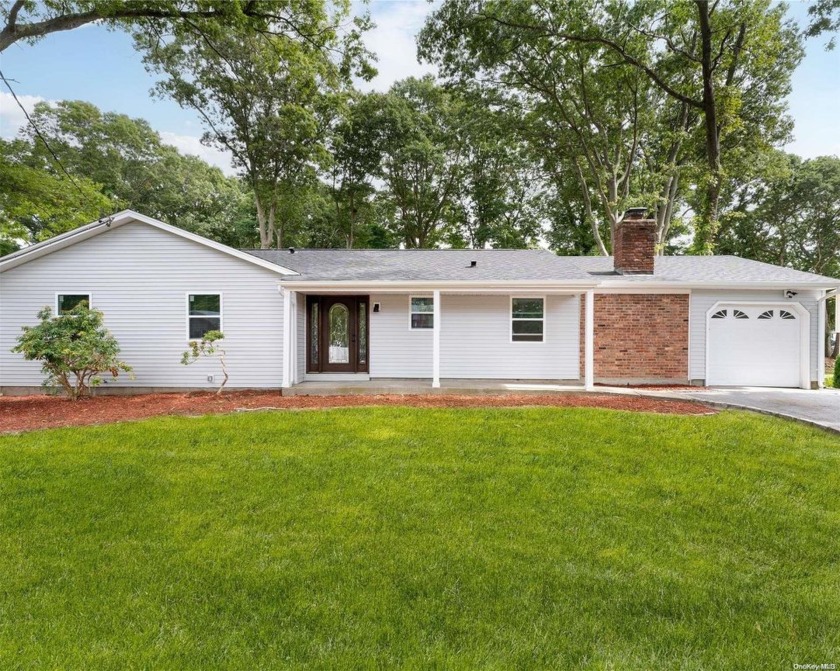 This stunning ranch home has recently undergone an extensive and - Beach Home for sale in Rocky Point, New York on Beachhouse.com