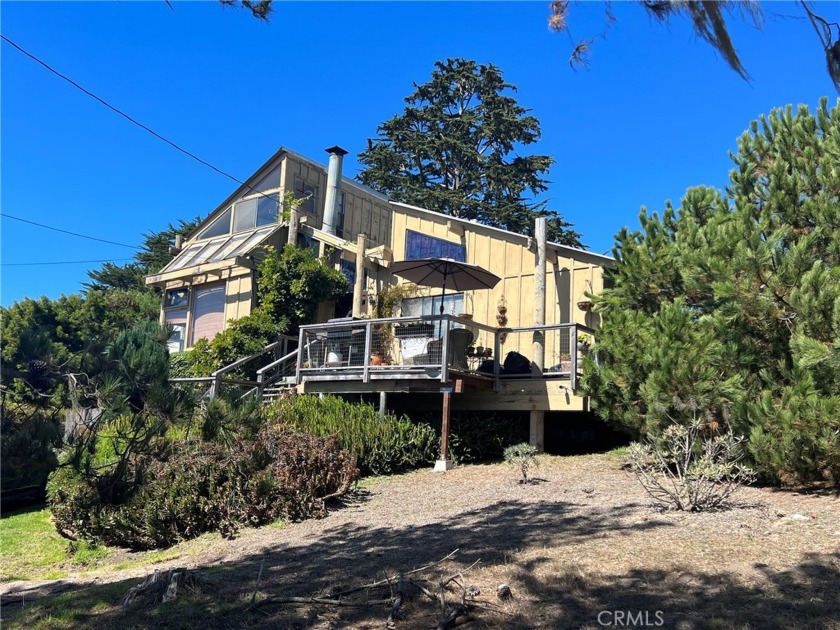 This Eclectic Beach House sits just above the Marine Terrace and - Beach Home for sale in Cambria, California on Beachhouse.com