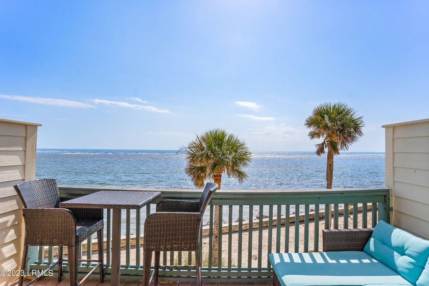 Stunning OCEAN FRONT, 3 Bed Room, 2.5 Bath Condo in the Village - Beach Home for sale in Fripp Island, South Carolina on Beachhouse.com