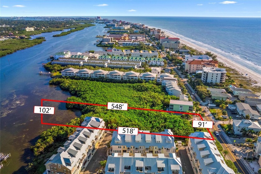 MAGNIFICENT WATERFRONT LAND ON INTERCOSTAL WATERWAYS.....This - Beach Lot for sale in Indian Shores, Florida on Beachhouse.com