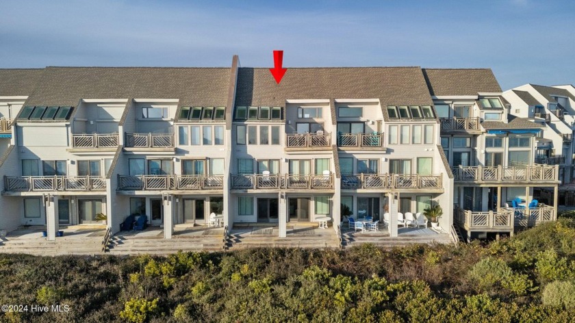 Astounding ocean views await from this stunning 3-bedroom - Beach Condo for sale in Pine Knoll Shores, North Carolina on Beachhouse.com