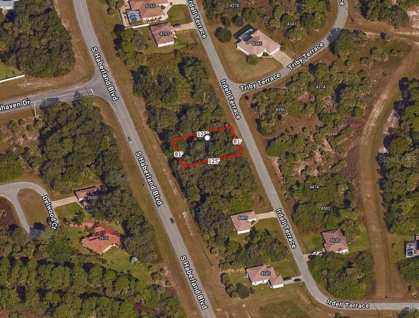 PUBLIC WATER. Conveniently located building lot in the growing - Beach Lot for sale in North Port, Florida on Beachhouse.com