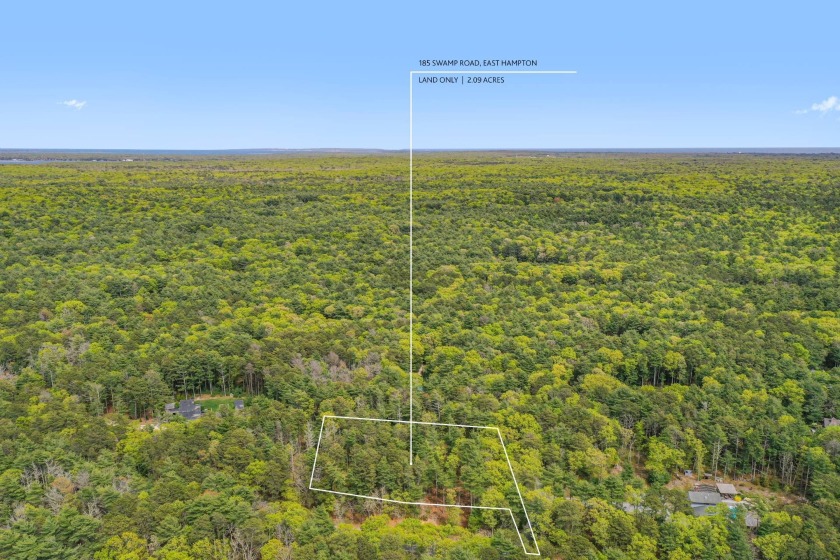 This exceptional 2.1-acre East Hampton land listing offers a - Beach Acreage for sale in East Hampton, New York on Beachhouse.com