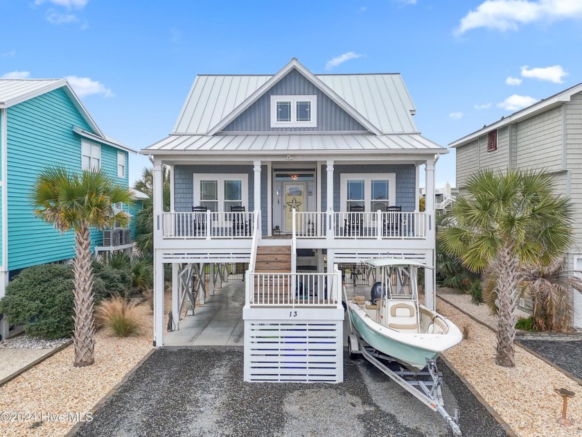 Like new deep water canal home on Ocean Isle Beach. One owner - Beach Home for sale in Ocean Isle Beach, North Carolina on Beachhouse.com