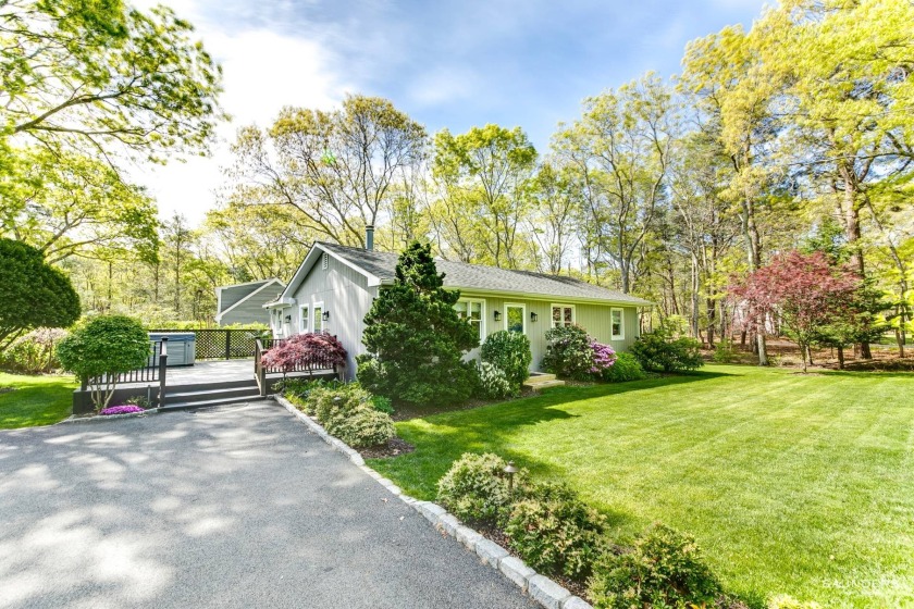 Sited on a bright sunny .44 acre parcel with wide open skies and - Beach Home for sale in East Hampton, New York on Beachhouse.com