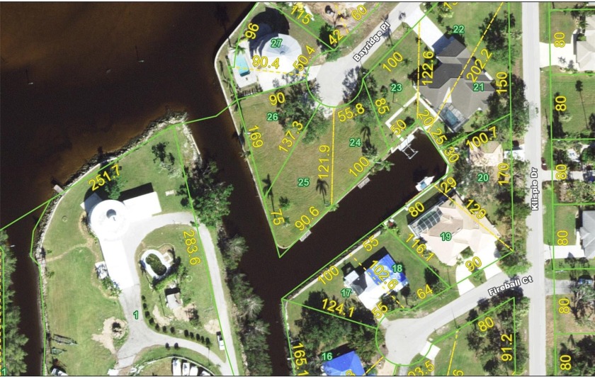 THREE (3) WATERFRONT ADJACENT LOTS (2 parcels) OFFER GULF - Beach Lot for sale in Punta Gorda, Florida on Beachhouse.com