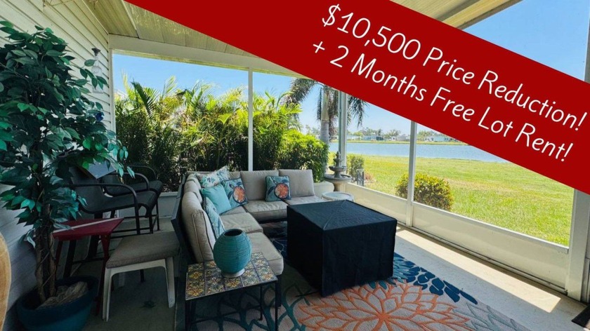 Enjoy one of the MOST BEAUTIFUL LAKE VIEWS in Colony Cove - from - Beach Home for sale in Ellenton, Florida on Beachhouse.com