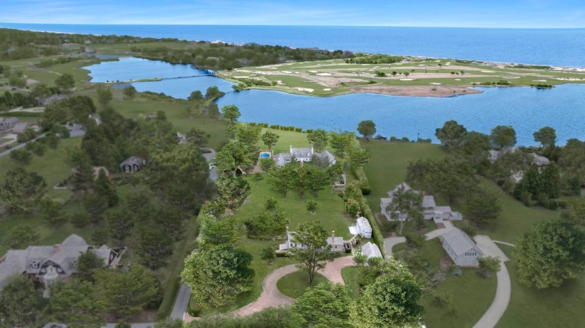 Set across more than four breathtaking acres and comprised of - Beach Home for sale in East Hampton, New York on Beachhouse.com