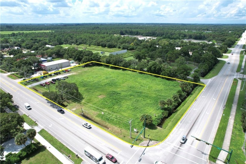 Discover a 2.77-acre prime general commercial corner lot in Vero - Beach Acreage for sale in Vero Beach, Florida on Beachhouse.com