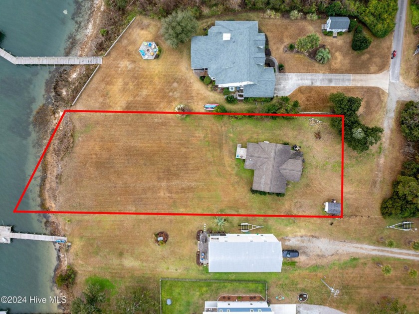 66 acres of waterfront property on a dead end street on Pelican - Beach Lot for sale in Hampstead, North Carolina on Beachhouse.com