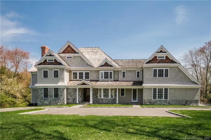 Exquisite Old Hill colonial with over 7500 sq. ft. situated on 2 - Beach Home for sale in Westport, Connecticut on Beachhouse.com