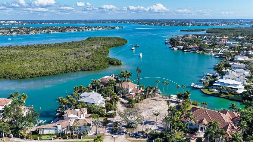 An extraordinary opportunity to create two custom waterfront - Beach Lot for sale in Sarasota, Florida on Beachhouse.com
