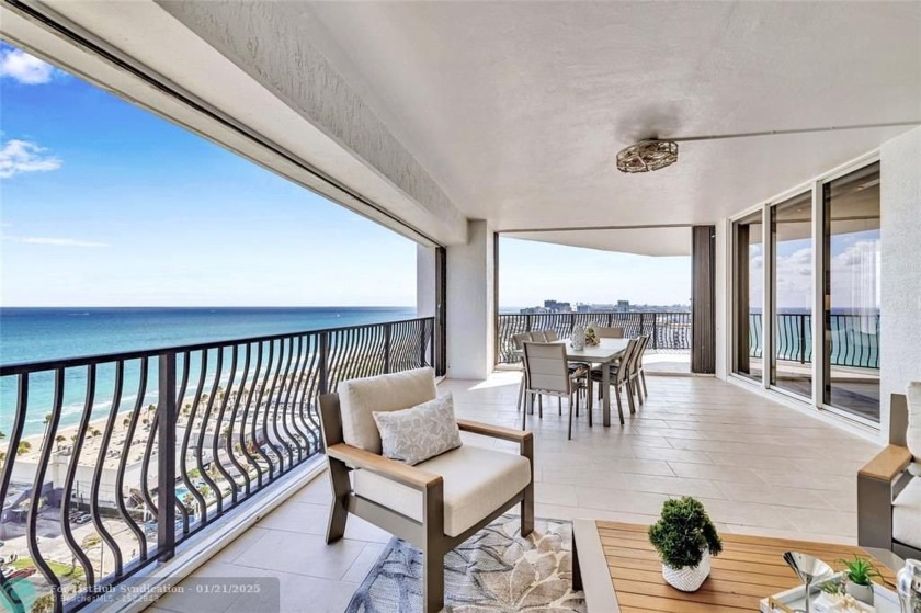 Spectacular SE corner residence w/breathtaking views of the - Beach Condo for sale in Fort Lauderdale, Florida on Beachhouse.com