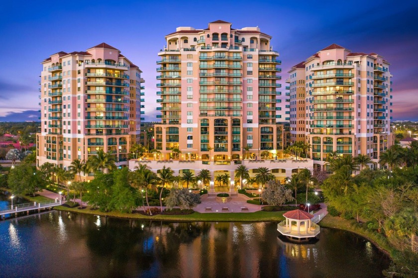 This ''B'' tower (center stack), sixth floor unit sits directly - Beach Condo for sale in Palm Beach Gardens, Florida on Beachhouse.com