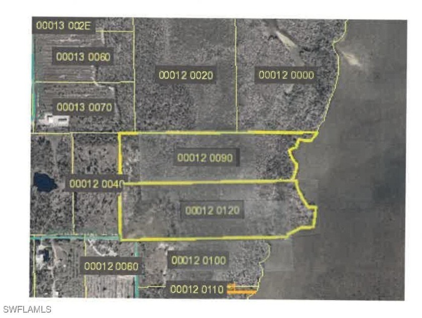 Undeveloped 2 lots with 17.15 acres and frontage on Game Bird Ln - Beach Acreage for sale in Bokeelia, Florida on Beachhouse.com