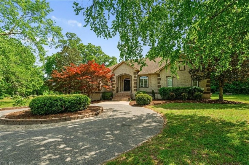 You are going to love this all brick, deep waterfront home - Beach Home for sale in Smithfield, Virginia on Beachhouse.com