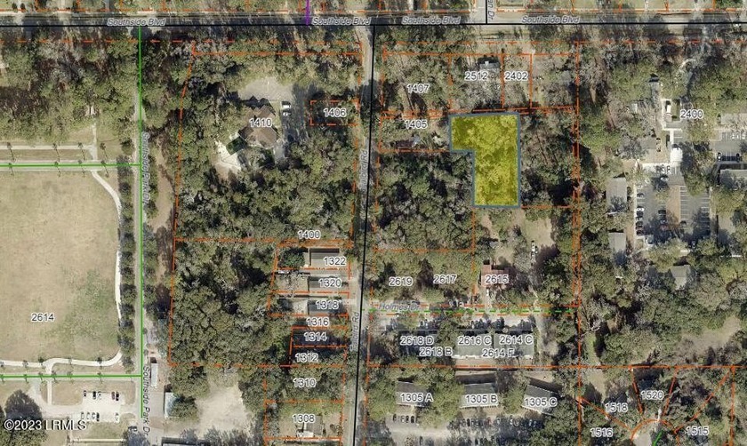 Property zoning is T4-N allows for single family dwelling on - Beach Lot for sale in Beaufort, South Carolina on Beachhouse.com