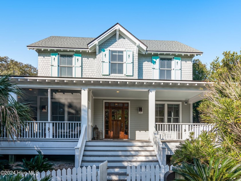 Check out this 5BR, 3.5BA Bald Head retreat nestled in - Beach Home for sale in Bald Head Island, North Carolina on Beachhouse.com