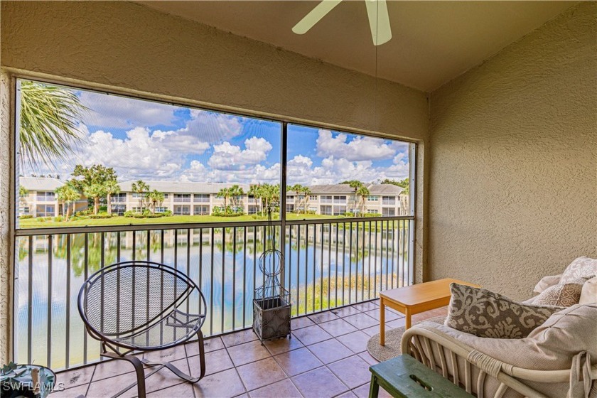 This 2nd floor 2/2 unit has a great view of the lake from the - Beach Condo for sale in Fort Myers, Florida on Beachhouse.com