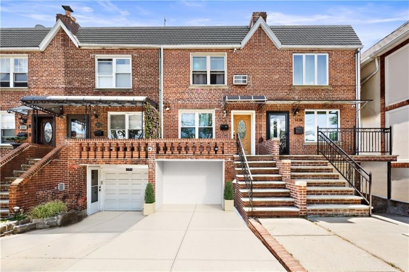 Welcome home to this beautifully renovated two-unit attached - Beach Home for sale in Brooklyn, New York on Beachhouse.com