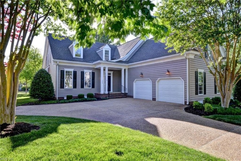 Set against a serene, park-like backdrop with a long view of the - Beach Home for sale in Toano, Virginia on Beachhouse.com