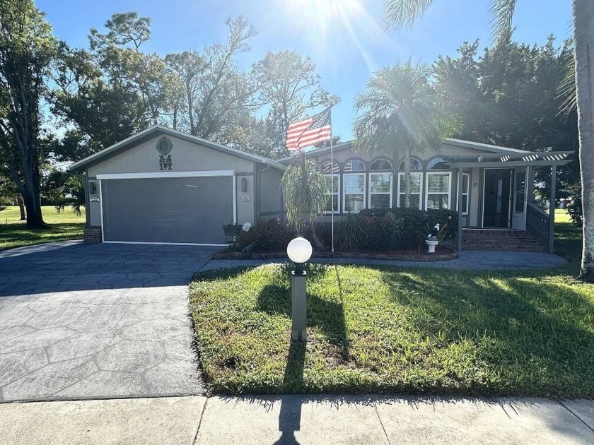 The lot rent for this home is $1,342.00/monthly. Beautifully - Beach Home for sale in North Fort Myers, Florida on Beachhouse.com