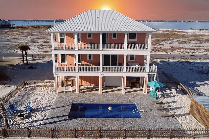 Enjoy unobstructed views of the Sound and Gulf from the - Beach Home for sale in Navarre, Florida on Beachhouse.com