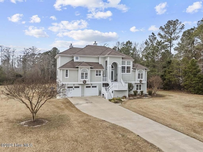 Welcome to this exceptional three-story waterfront home, where - Beach Home for sale in Hertford, North Carolina on Beachhouse.com