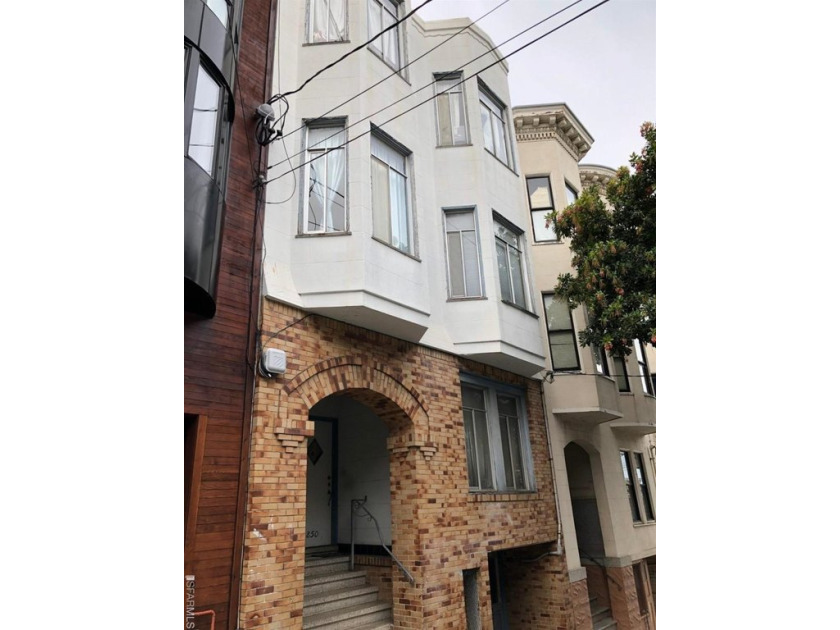 Amazing North Beach location! Handsome 3-unit building needs TLC - Beach Townhome/Townhouse for sale in San Francisco, California on Beachhouse.com