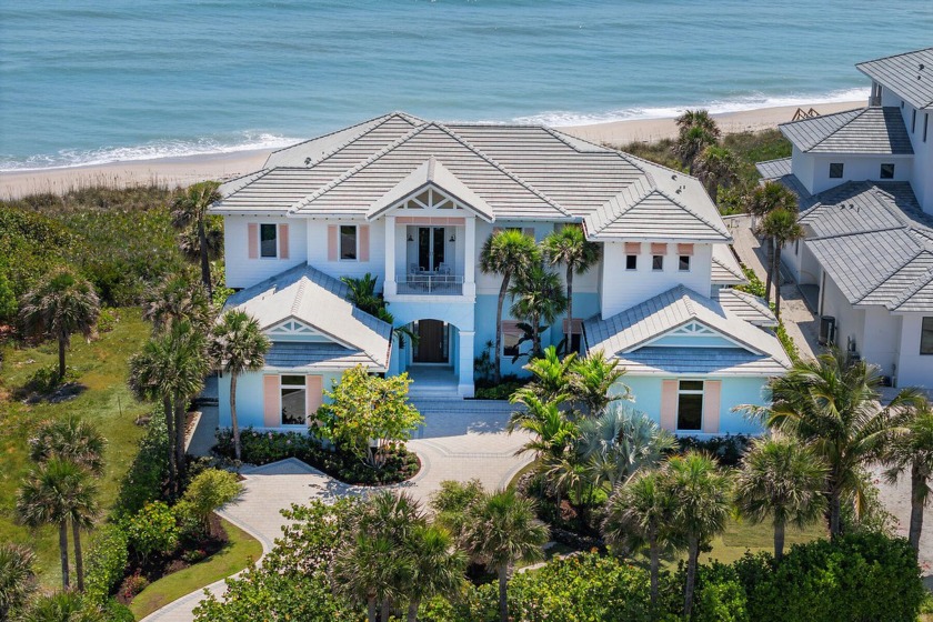 Embrace the pinnacle of oceanfront living in this coastal - Beach Home for sale in Melbourne Beach, Florida on Beachhouse.com