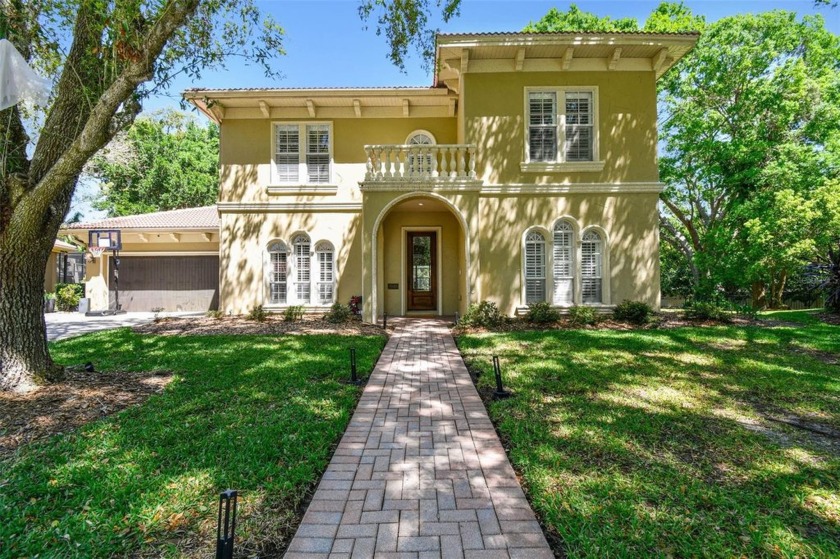 Welcome to this beautifully updated Mediterranean-style estate - Beach Home for sale in Tampa, Florida on Beachhouse.com