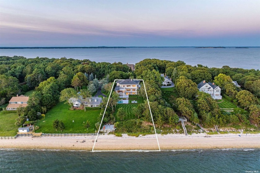 Discover the epitome of luxury living in this Nassau Point - Beach Home for sale in Cutchogue, New York on Beachhouse.com