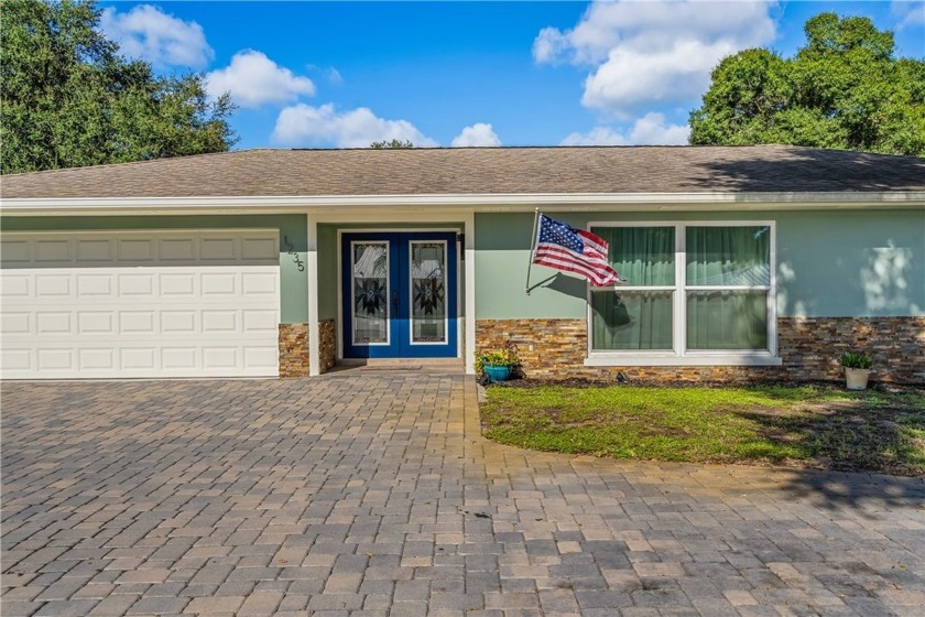 Beautiful tree lined street in non HOA. Mid Century Modern home - Beach Home for sale in Vero Beach, Florida on Beachhouse.com