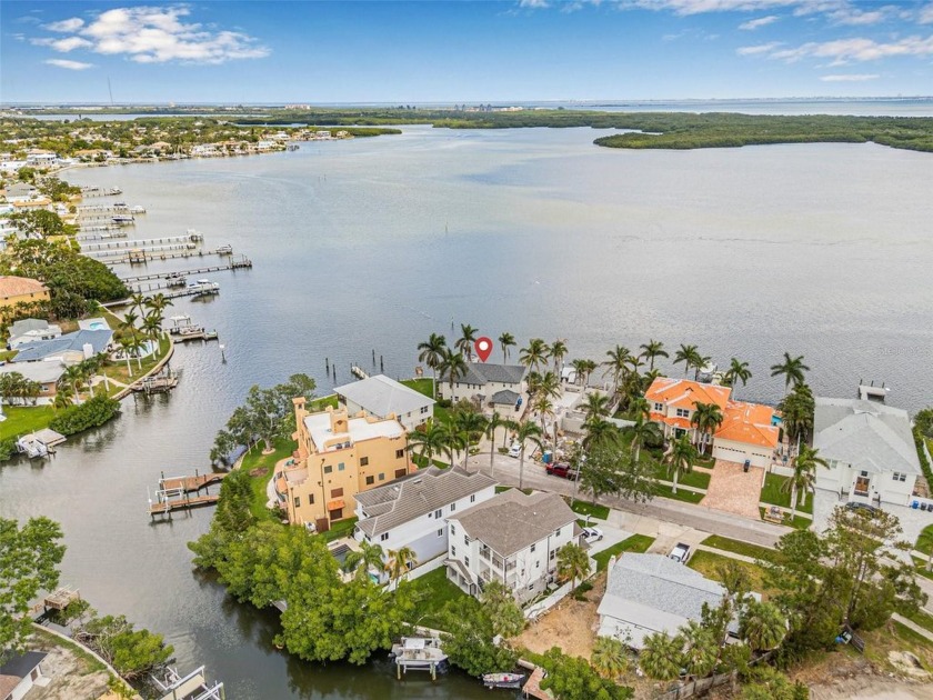 Positioned on 90 FT of pristine OPEN WATERFRONT, this remarkable - Beach Home for sale in St. Petersburg, Florida on Beachhouse.com