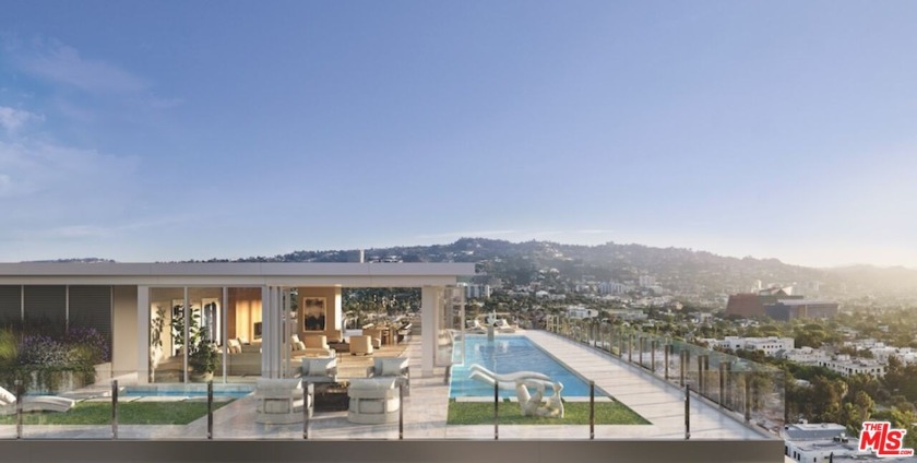 Occupying the top two floors of the Four Seasons Private - Beach Condo for sale in Los Angeles, California on Beachhouse.com