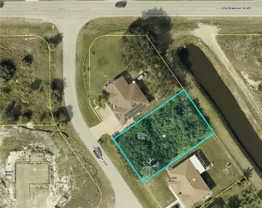 Building permit has been applied for on this beautiful canal - Beach Lot for sale in Lehigh Acres, Florida on Beachhouse.com