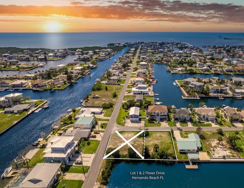 WATERFRONT INVESTMENT OPPORTUNITY - On the Right Side of - Beach Lot for sale in Hernando Beach, Florida on Beachhouse.com
