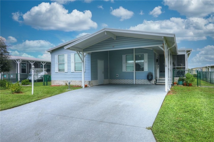 2005 Model offers newer metal roof, providing durability and - Beach Home for sale in Barefoot Bay, Florida on Beachhouse.com