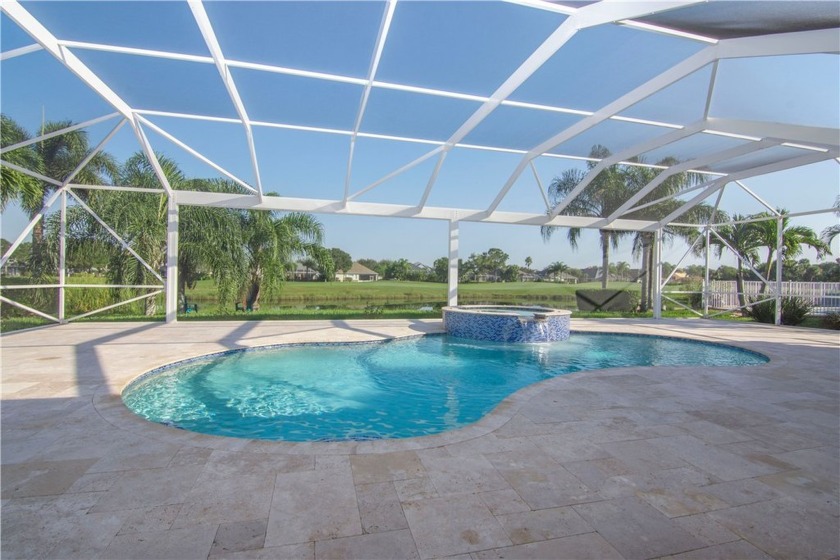 This home has everything a Pointe West buyer wants! Heated & - Beach Home for sale in Vero Beach, Florida on Beachhouse.com