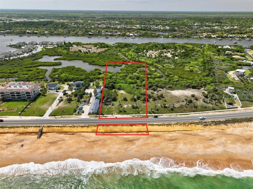 Oceanfront land available to build Residential homes or  Multi - Beach Acreage for sale in Flagler Beach, Florida on Beachhouse.com