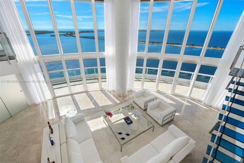Breathtaking sweeping views of the Bay and Ocean greet you as - Beach Condo for sale in Miami, Florida on Beachhouse.com