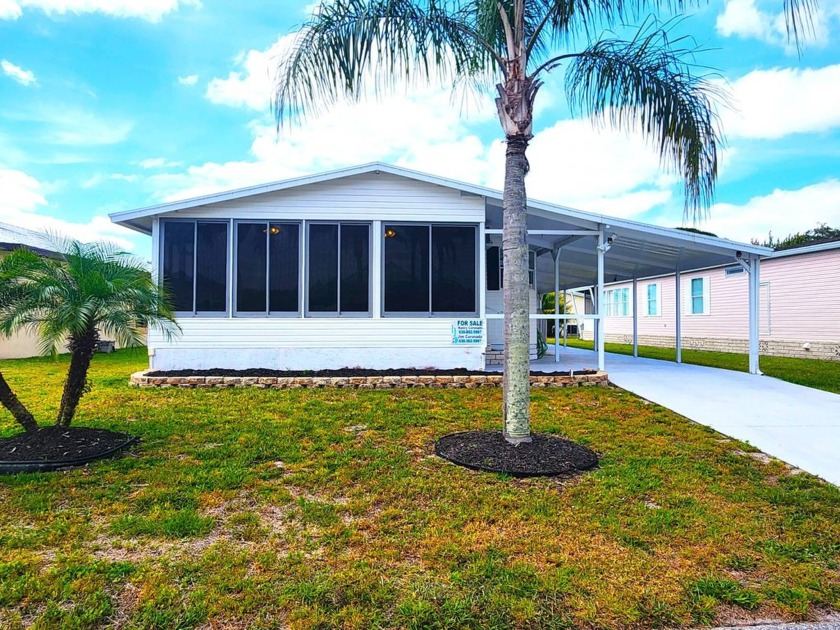 Lot Rent $874.18 / Welcome to your new oasis and lifestyle in - Beach Home for sale in Fort Pierce, Florida on Beachhouse.com