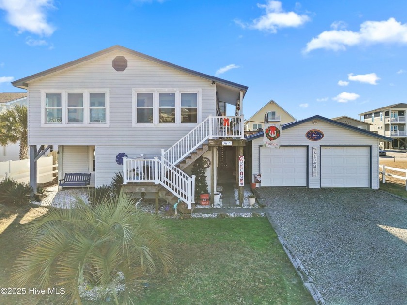 LOCATION, LOCATION, LOCATION and so much charm! With water views - Beach Home for sale in Oak Island, North Carolina on Beachhouse.com