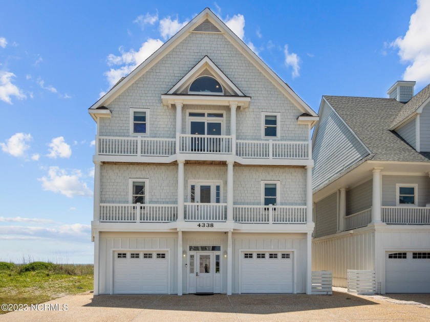 Beautiful fully furnished oceanfront beach house in Ocean Ridge - Beach Home for sale in North Topsail Beach, North Carolina on Beachhouse.com
