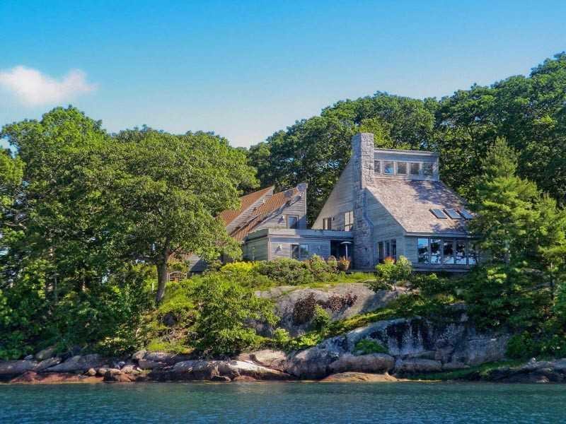 This extraordinary 12.6 +/- -acre oceanfront estate offers - Beach Home for sale in Deer Isle, Maine on Beachhouse.com