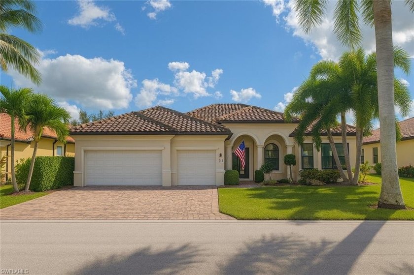 Enjoy peaceful LAKE VIEWS from your outdoor oasis in the CUSTOM - Beach Home for sale in Fort Myers, Florida on Beachhouse.com
