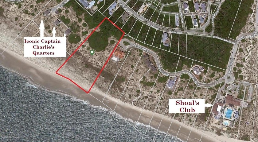 3+/- acres of pristine, high dunes/oceanfront land spotlights - Beach Acreage for sale in Bald Head Island, North Carolina on Beachhouse.com